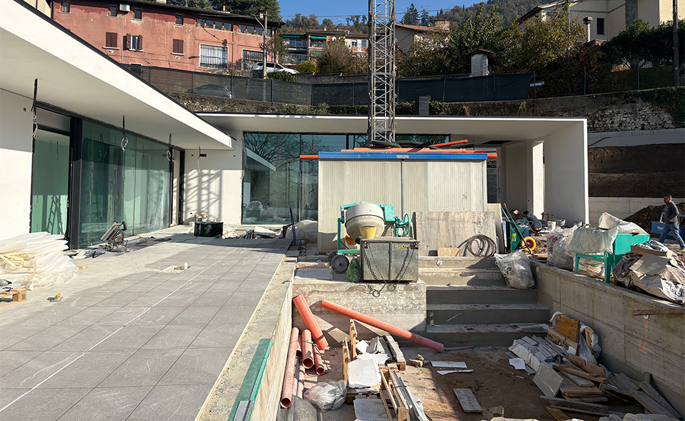 Villa Cavallini - PROGETTO WORK IN PROGRESS - GSA ARCHITETTI - Brescia