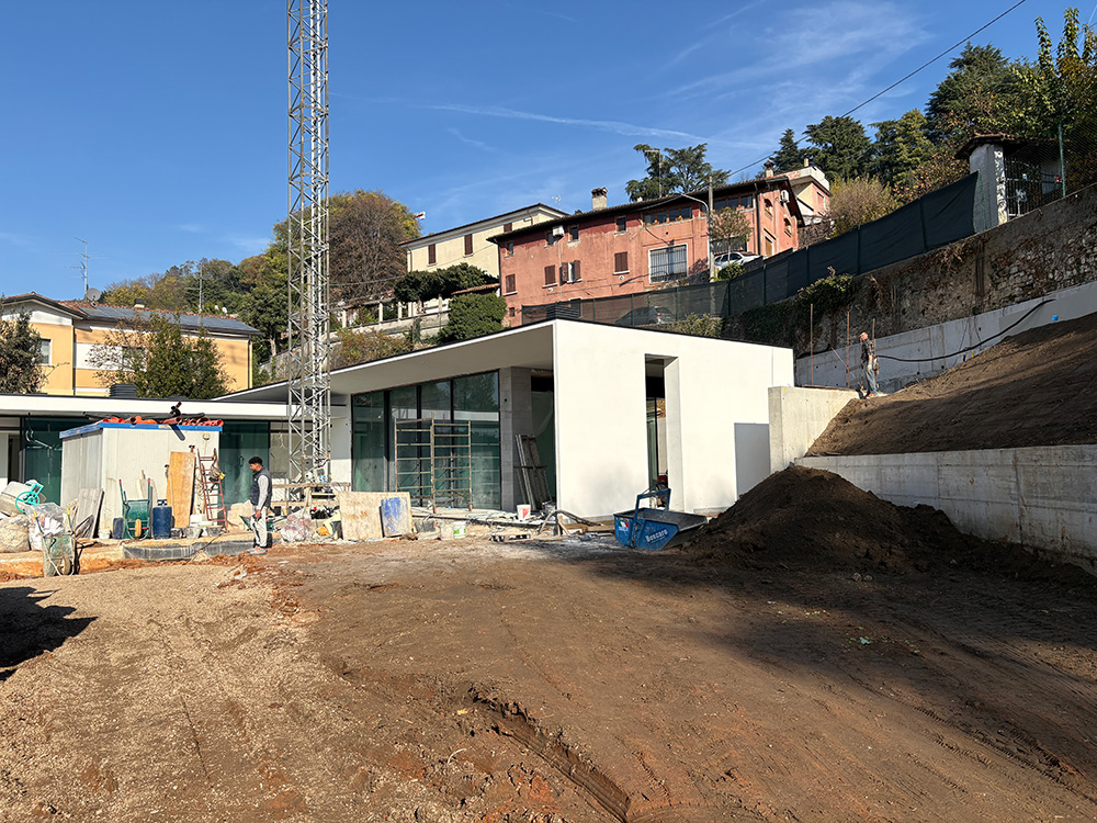 Villa Cavallini - PROGETTO WORK IN PROGRESS - GSA ARCHITETTI - Brescia