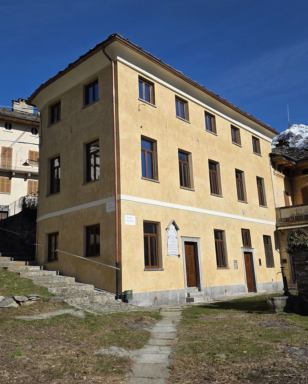 Recupero Circolo Ricreativo Montesinaro - PROGETTO WORK IN PROGRESS - GSA ARCHITETTI - Brescia