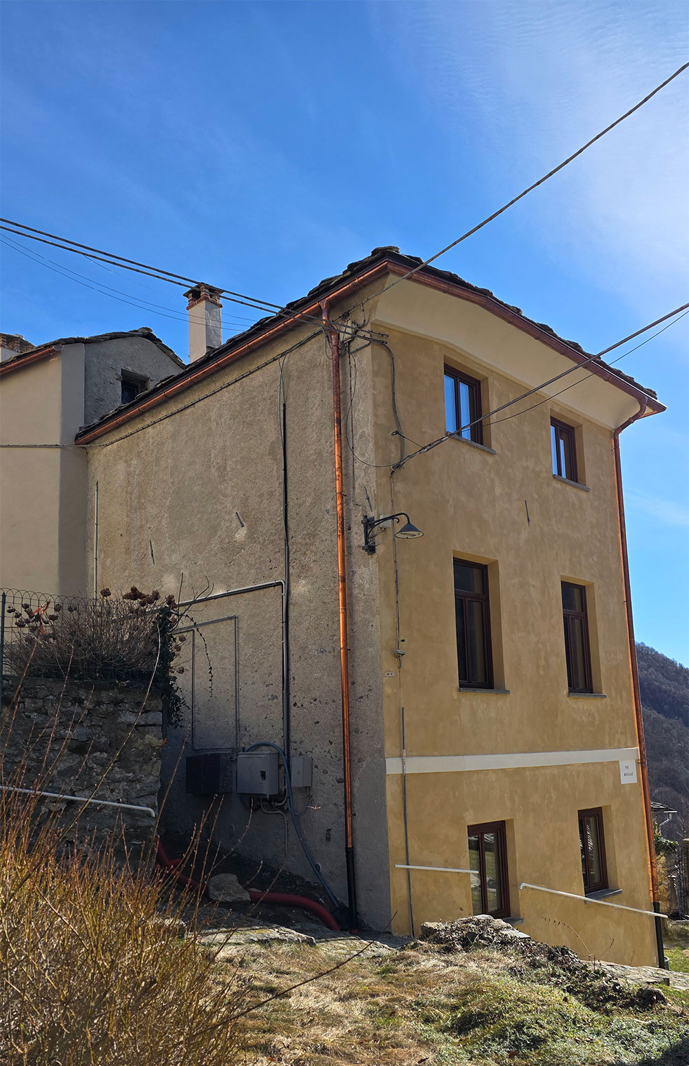 Recupero Circolo Ricreativo Montesinaro - PROGETTO WORK IN PROGRESS - GSA ARCHITETTI - Brescia